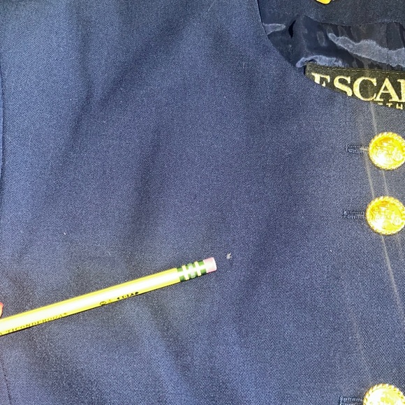 Escada by Margaret Ley Navy Blazer - Picture 4 of 5